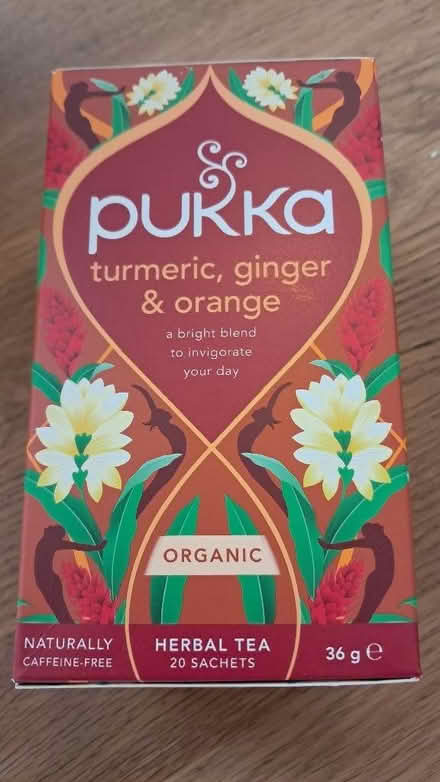 Photo of free Unopened turmeric tea bags (Kennington OX1) #1