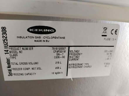 Photo of free iceking - chest freezer (Woodley RG5) #3
