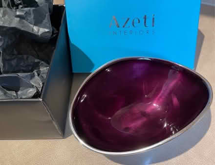 Photo of free Small glass bowl Azeti Interiors (St Julians AL1) #1