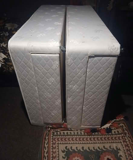 Photo of free Double divan bed base (Halifax HX1) #1