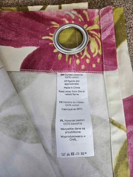 Photo of free 100% cotton curtains (Curdridge) #2