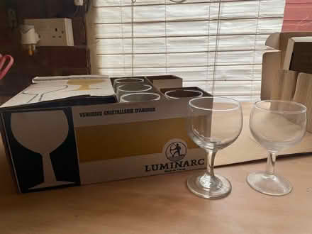 Photo of free 36 wine glasses (Vicars Cross CH3) #1