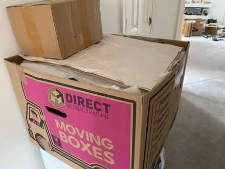 Photo of free Big box of packing paper (Highcliffe BH23) #1