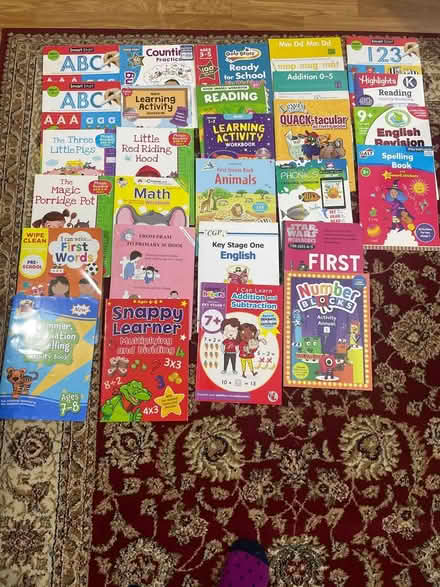 Photo of free Bundle wipe/clean/pencil used books (UB7, West Drayton, Hillingdon) #1