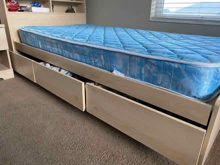 Photo of free Twin platform bed (Southeast) #3