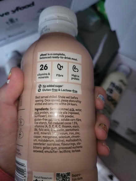 Photo of free Yfood taster set 8 bottles (Morland, CA10) #2