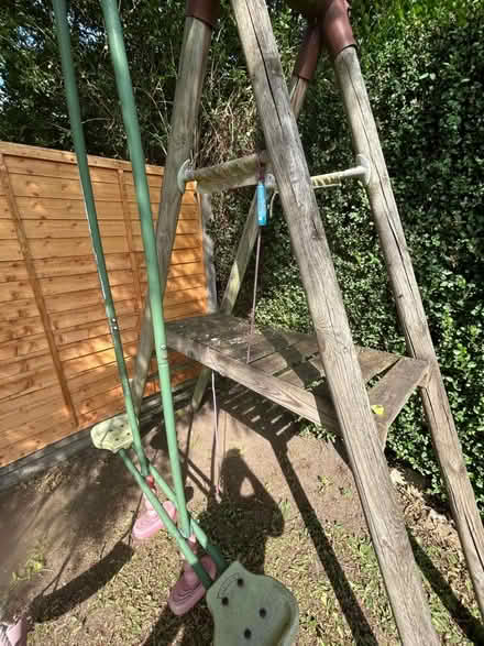 Photo of free Wooden swing , sea saw and slide (Killingbeck LS14) #2