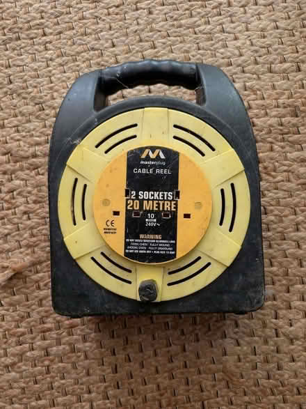 Photo of free 20m 2 gang cable reel (Castlepoint BH8) #1