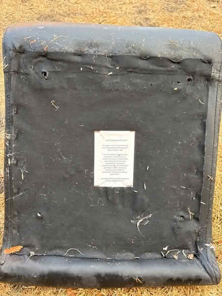 Photo of free Black padded chair seat (Cowley OX4) #3