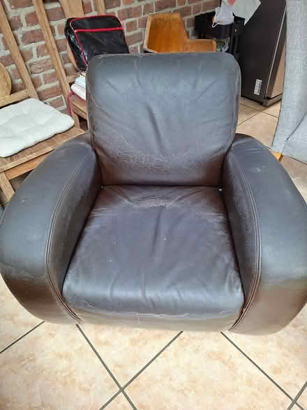 Photo of free leather chair (Terenure) #1