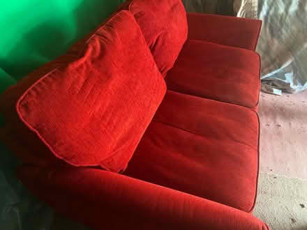 Photo of free Red sofa bed (Feltham TW14) #3