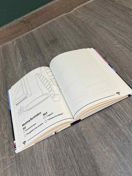 Photo of free Virtual Meeting Unused Doodle Notebook. (Southsea PO4) #4