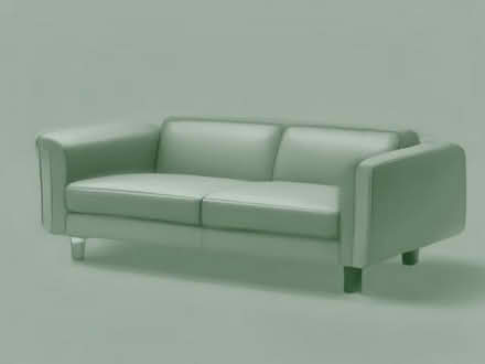 Photo of free Faux leather beige 2 seater couch and 1 chair (Monkwick CO2) #1