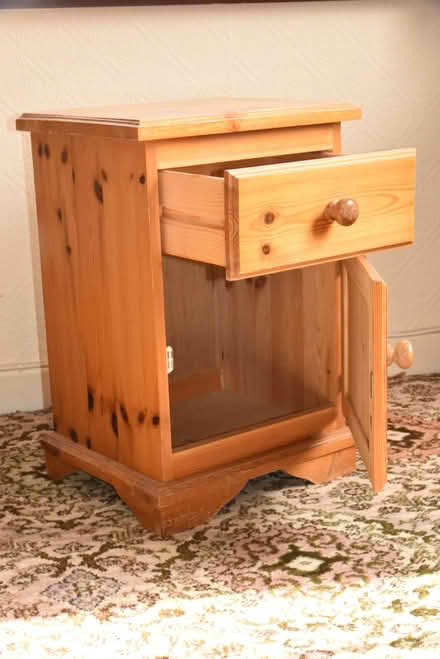 Photo of free Pine bedside cabinet (Malvern Link WR14) #2
