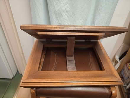 Photo of free wood book stand holder rest with 3 positions (Boscombe BH5) #4