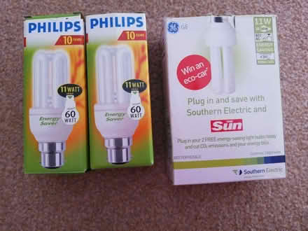 Photo of free energy saver bulbs 60w x4 (Warmley BS30) #1
