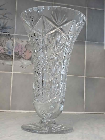 Photo of free Cut Glass Vase (Great Boughton CH3) #1