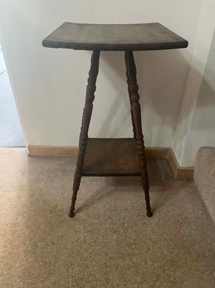 Photo of free Tall square table (Congleton CW12) #1