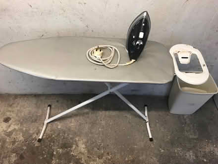 Photo of free Iron plus ironing board (Romsey CB1) #1