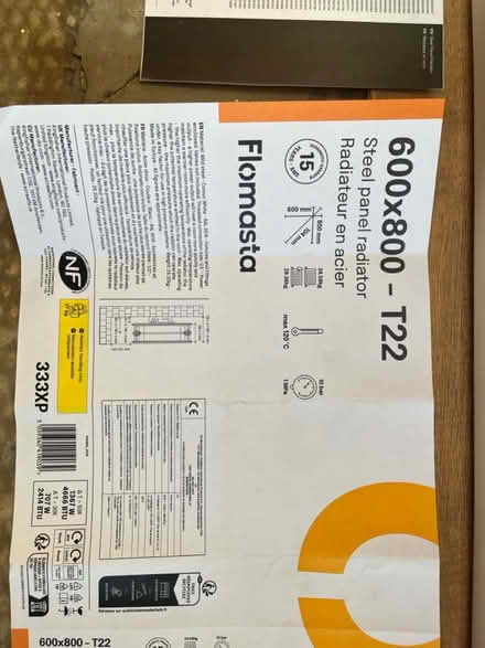 Photo of free Radiator - new (Gravesend DA12) #3