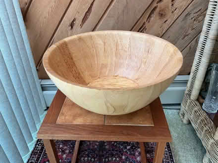 Photo of free Large Wooden Salad Bowl (Lucas Valley) #1