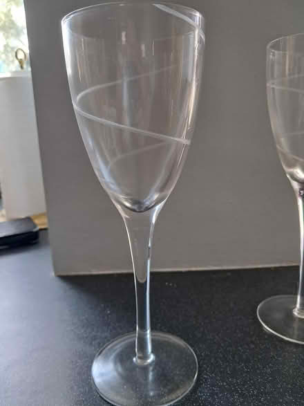Photo of free 4 wine glasses (Belper DE56) #2