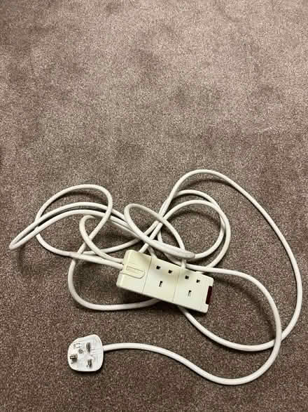 Photo of free Bag G. 2 socket extension lead (Beckenham BR3) #1