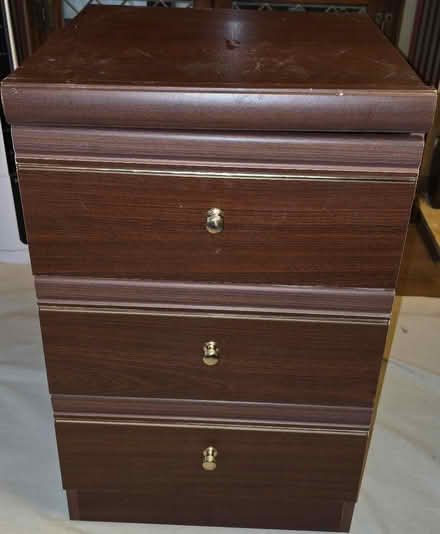 Photo of free 3 Drawer unit/Bedside cabinet (Dagenham, RM8) #1