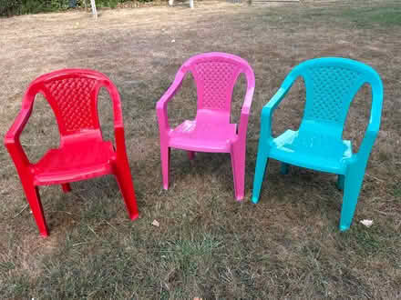 Photo of free 3 small children’s chairs (Worcester, WR5) #1