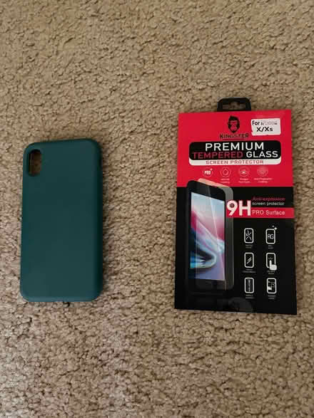 Photo of free iPhone XS case & screen protector (Marinwood) #1