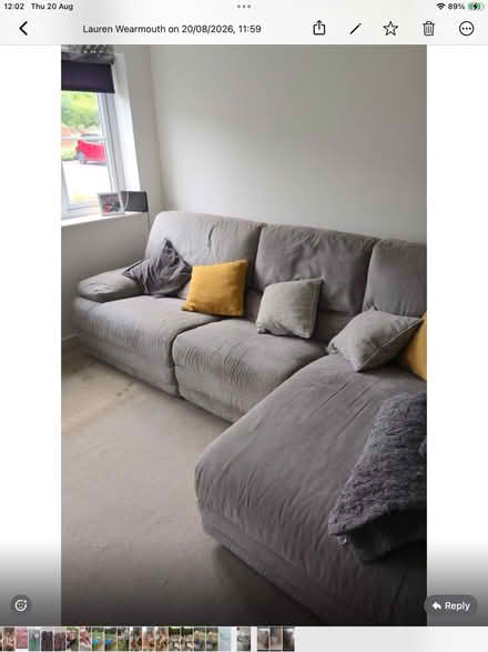 Photo of free sofa. drawers. double bed (shiremoor. NE27) #1