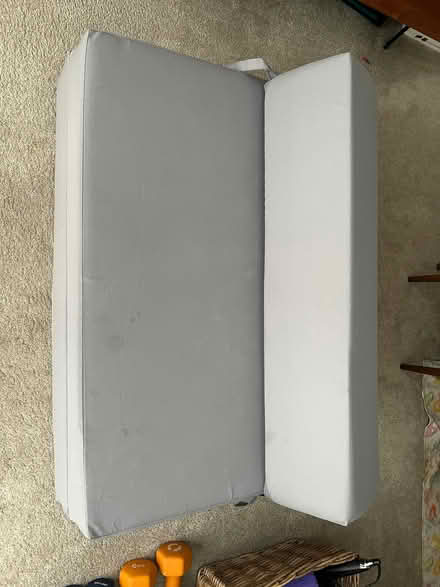 Photo of free Folding Foam Double Bed Chair Grey (Colchester CO1) #1
