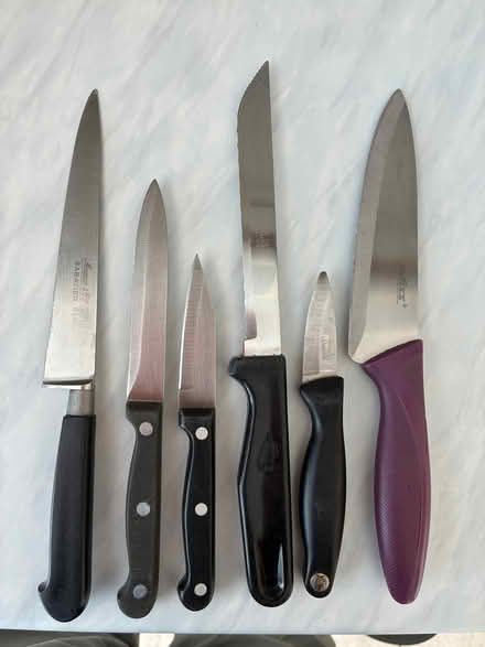 Photo of free Kitchen knives - collection by over 18s only (Great Boughton CH3) #1
