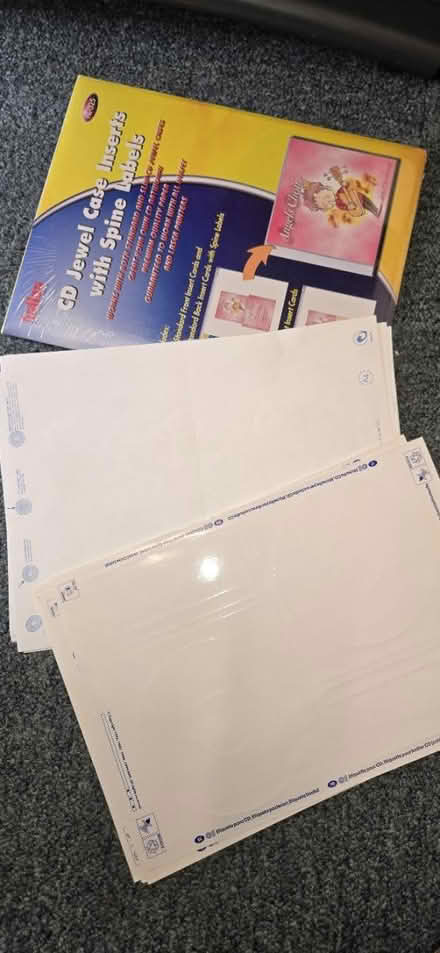 Photo of free CD labels and case labels (Horsham RH12) #1