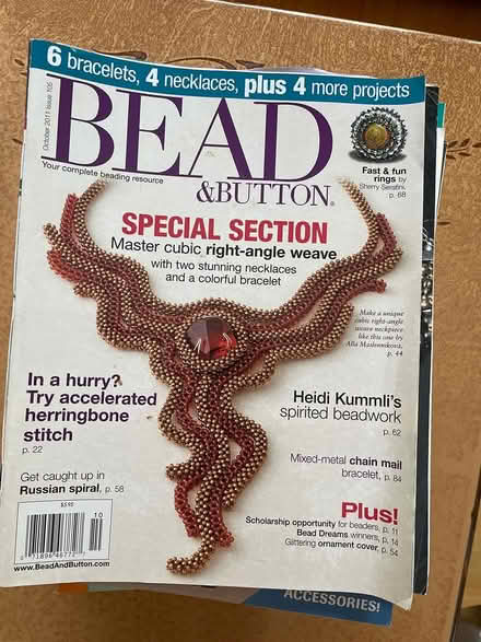 Photo of free Bead & Button magazines (North Chelmsford) #1