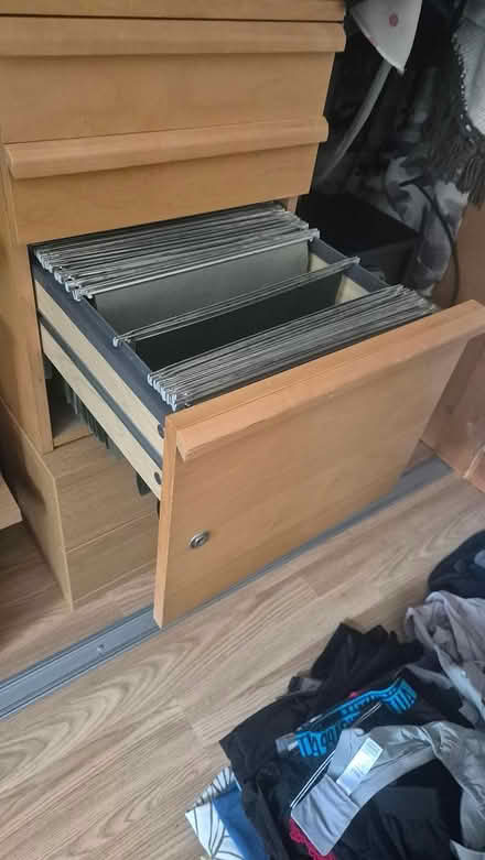 Photo of free Small filing cupboard (Derby Chaddesden DE21) #2