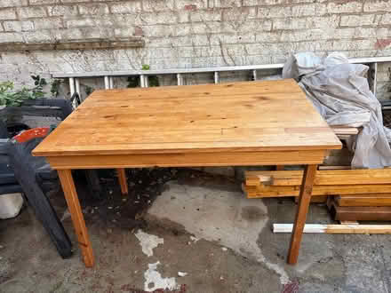 Photo of free Wooden table (Abingdon OX14) #3