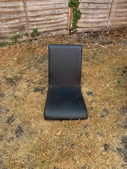 Photo of free Black padded chair seat (Cowley OX4) #2