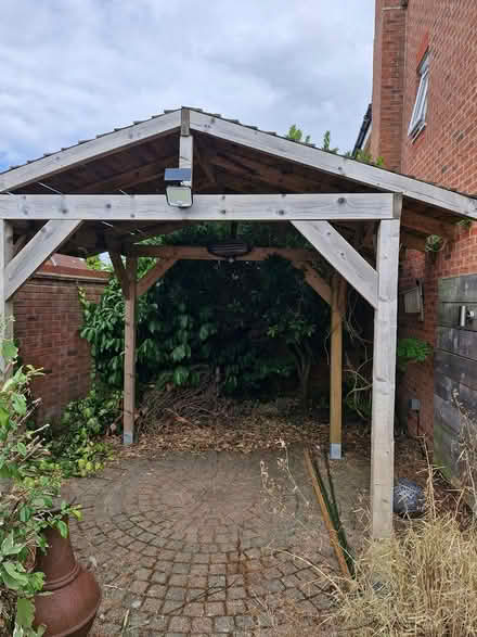 Photo of free Wooden Gazebo/Roofed Pergola (Cannock WS11) #1
