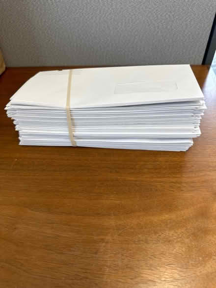 Photo of free Large stack of envelopes (Watertown, MA) #2