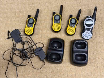 Photo of free Motorola MH230R two-way radios (Central Belmont) #1