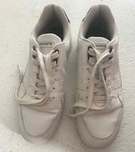 Photo of free Ladies white Lacoste trainers (Ws4 1ly) #1