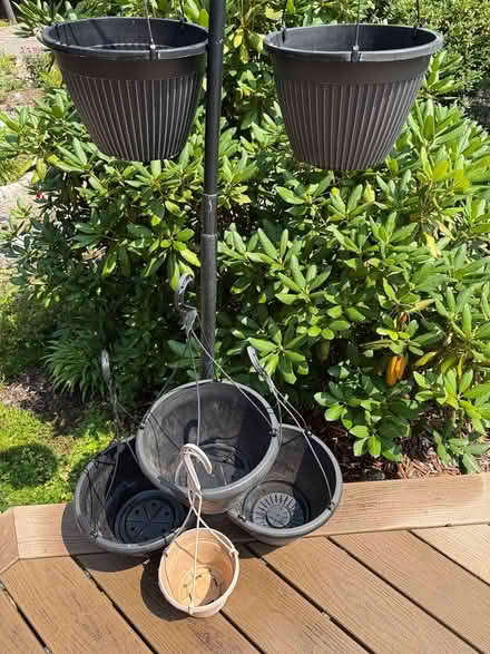Photo of free Hanging plant pots (Amherst) #1