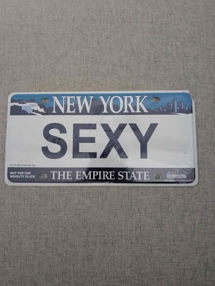 Photo of free Novelty License Plate (Washington Heights) #1