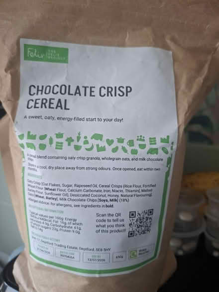 Photo of free Cereals (Southwark SE1) #1