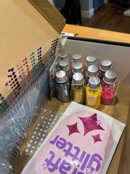 Photo of free Glitter and sticker gems (Coleridge Ward CB1) #1