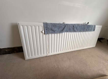 Photo of free Double Panel Radiator with brackets (Northcote SW11) #1