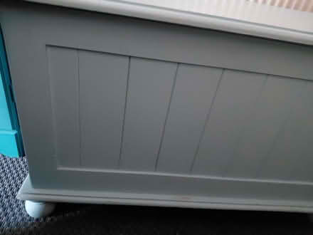 Photo of free pine blanket box with bun feet (Hampton Hill TW12) #3