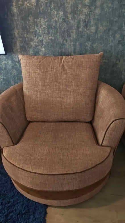 Photo of free Sofa and swivel cuddle chair (Burngreave S4) #3