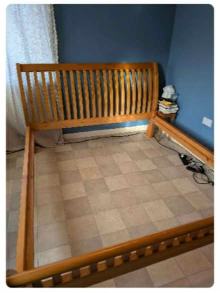 Photo of free King size bed frame and drawers (Newmarket Road NR2) #1